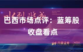 巴西市场点评：蓝筹股 收盘看点